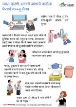 काम करणे आल्‍ली जगा पे करोना फेलणे कन्‍नू रोका